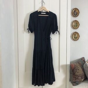 Black Christy Dawn Augusta dress size small